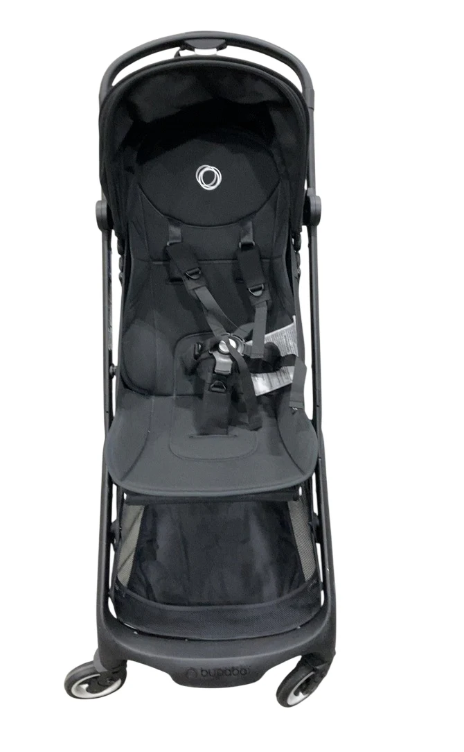 Bugaboo Butterfly Stroller, 2024, Black, Midnight Black, Midnight Black