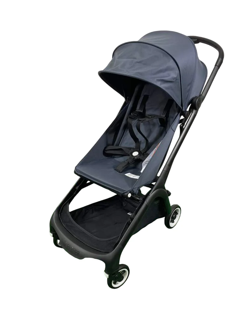 Bugaboo Butterfly Stroller, 2024, Black, Stormy Blue, Stormy Blue - Image 2