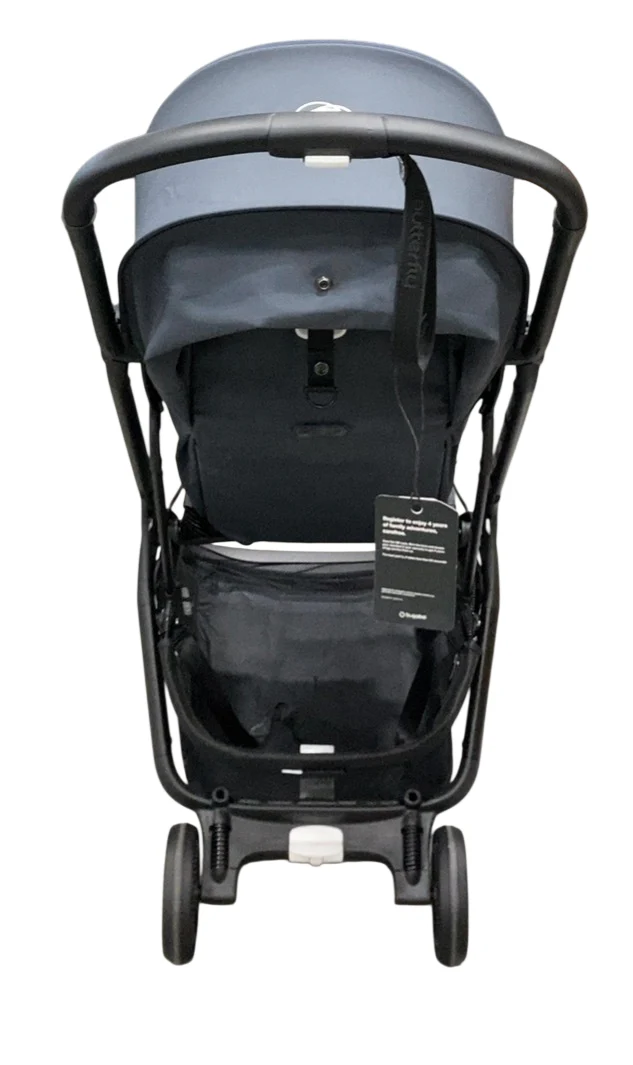 Bugaboo Butterfly Stroller, 2024, Black, Stormy Blue, Stormy Blue - Image 4