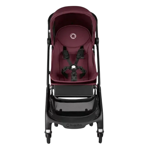 Bugaboo Butterfly Stroller, 2025, Black, Dark Cherry, Dark Cherry - Image 3
