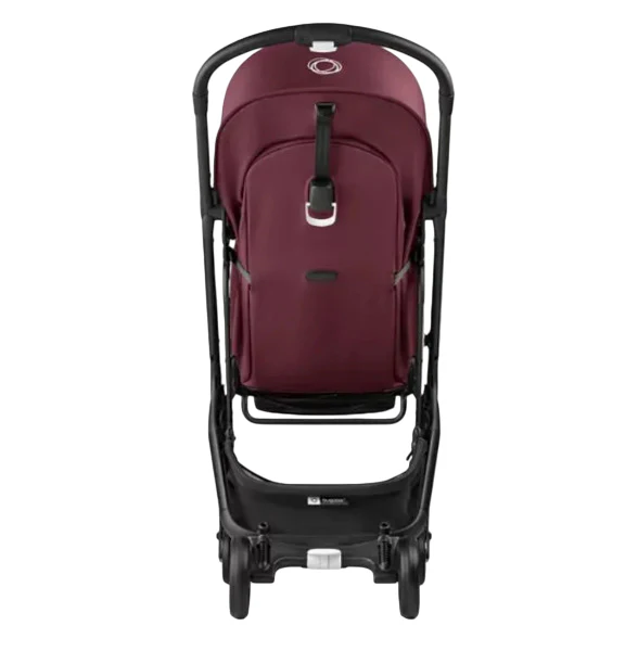 Bugaboo Butterfly Stroller, 2025, Black, Dark Cherry, Dark Cherry - Image 4