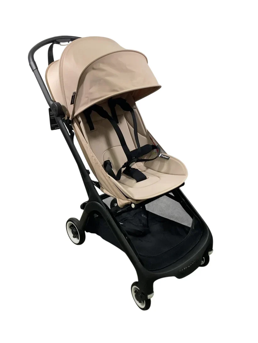Bugaboo Butterfly Stroller, 2025, Black, Desert Taupe, Desert Taupe