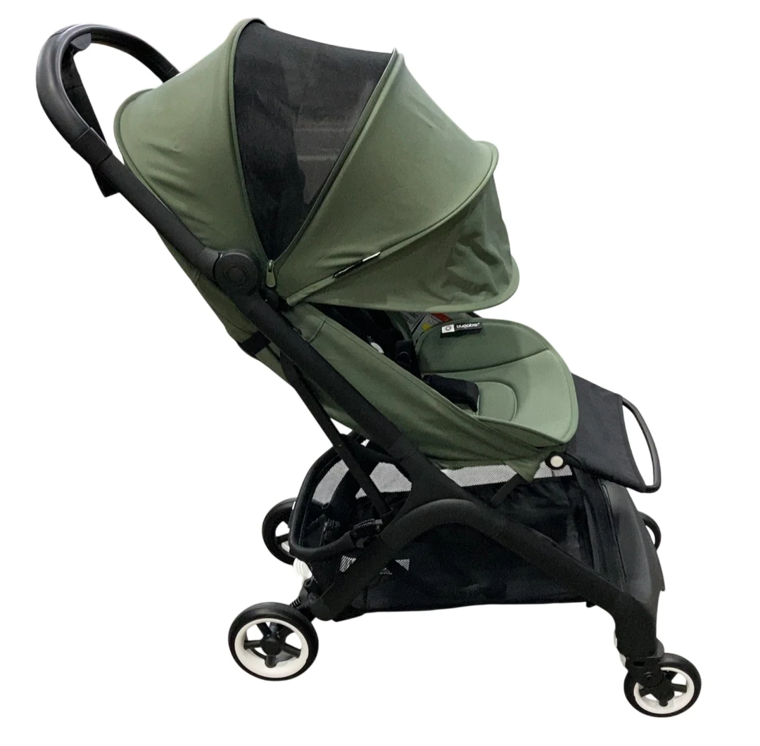 Bugaboo Butterfly Stroller, 2025, Black, Forest Green, Forest Green - Image 2
