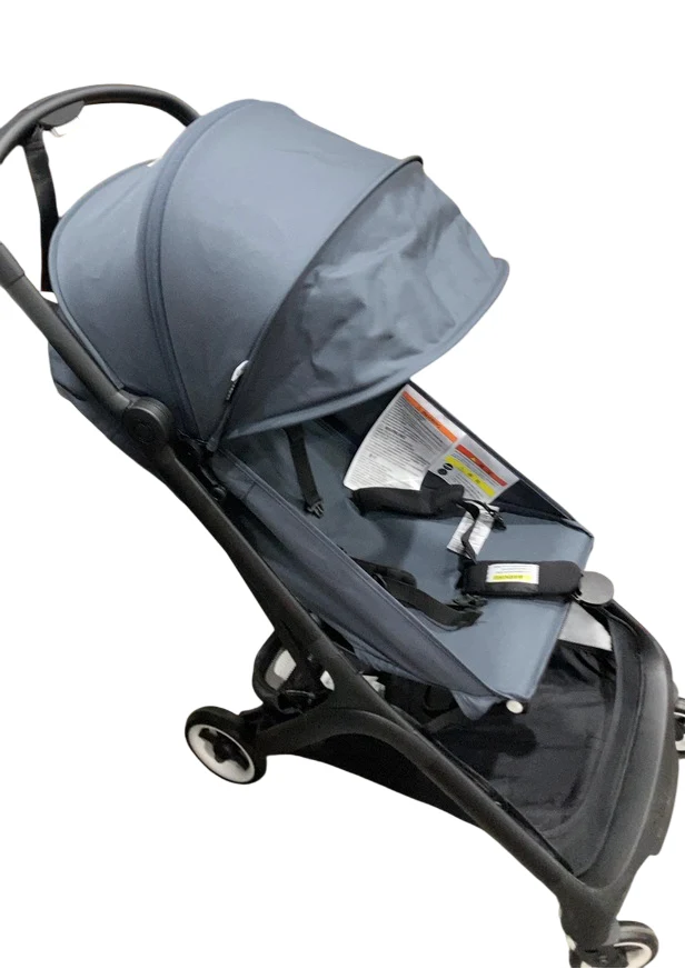 Bugaboo Butterfly Stroller, 2025, Black, Stormy Blue, Stormy Blue