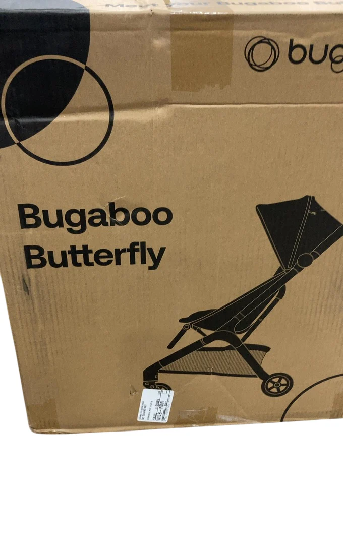 Bugaboo Butterfly Stroller, Black, 2025, Dark Cherry, Dark Cherry - Image 4