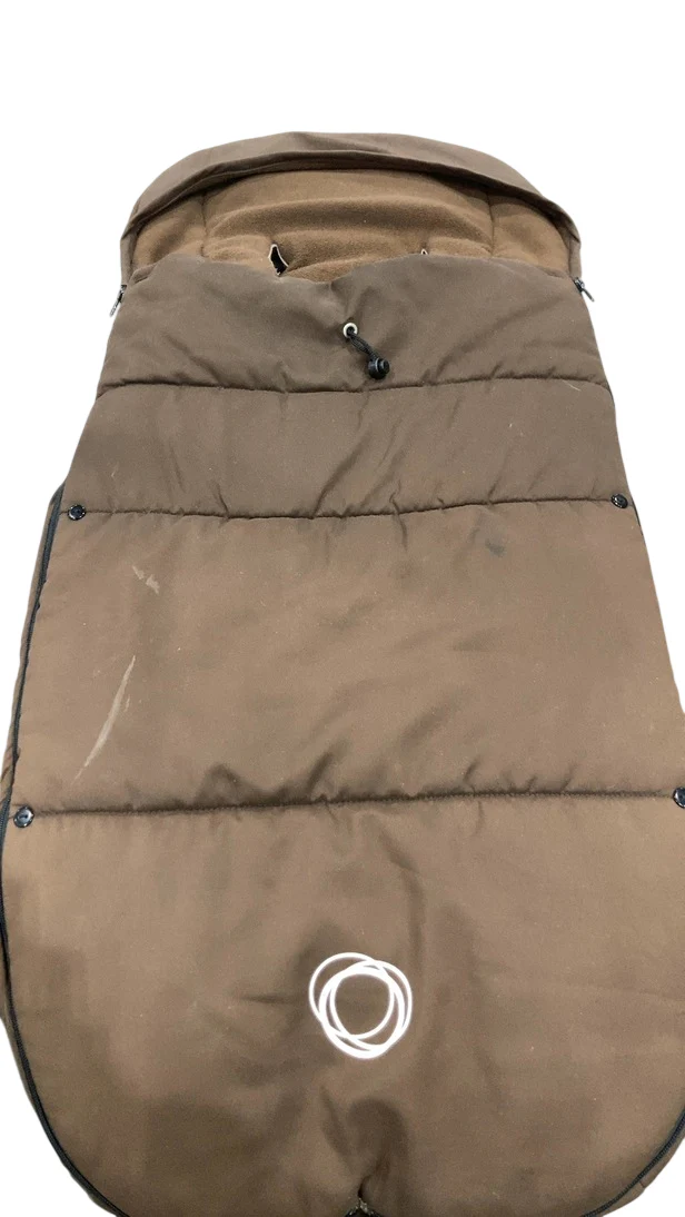 Bugaboo Cameleon Footmuff, Dark Brown - Image 3