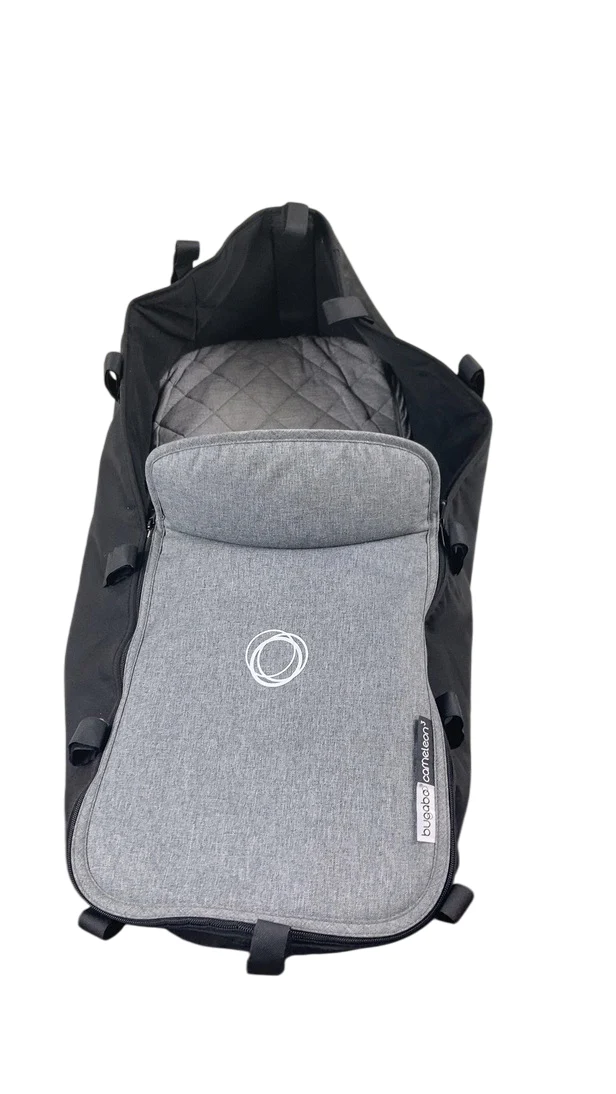 Bugaboo Cameleon3 Stroller, 2017, Black, Grey Melange, Black - Image 15