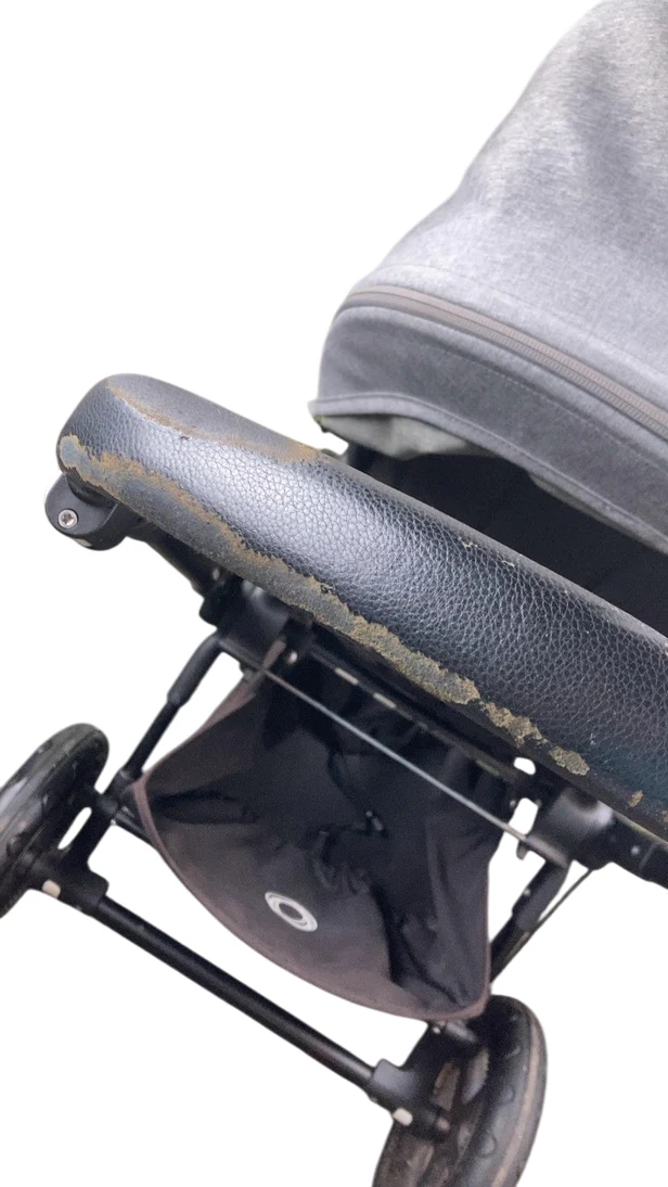 Bugaboo Cameleon3 Stroller, 2017, Black, Grey Melange, Black - Image 6