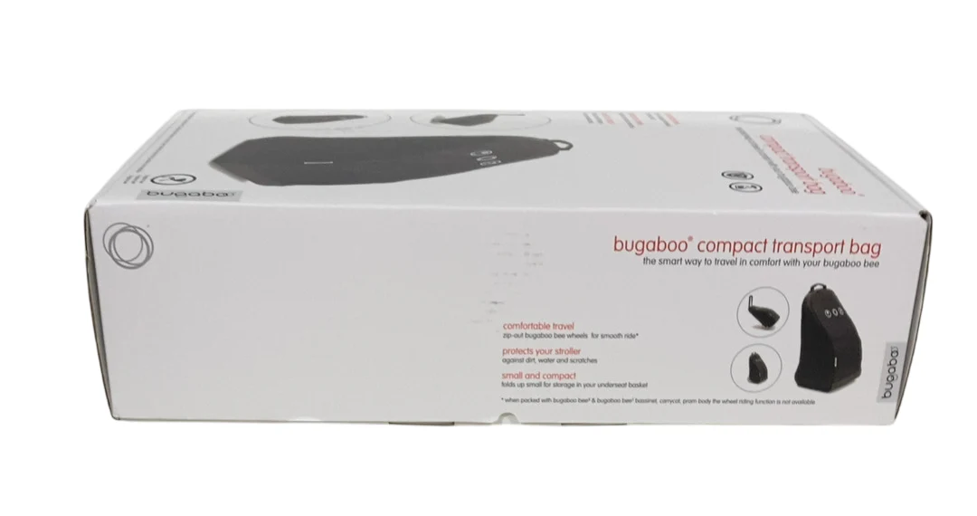 Bugaboo Compact Transport Bag, Black - Image 3
