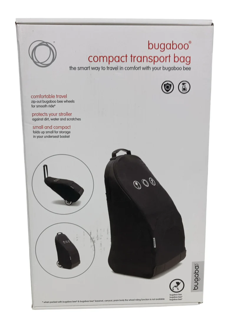 Bugaboo Compact Transport Bag, Black - Image 4