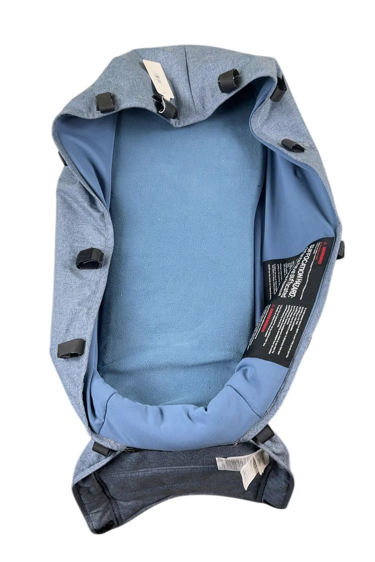 Bugaboo Donkey 2 Bassinet Fabric, Seaside Blue - Image 4