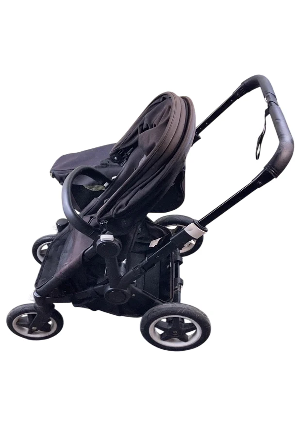 Bugaboo Donkey 2 Mono Stroller, 2019, Black, Black, Black - Image 4