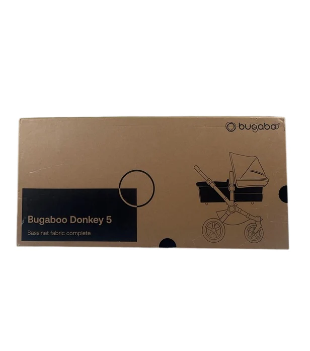 Bugaboo Donkey 5 Bassinet Fabric, Midnight Black - Image 5
