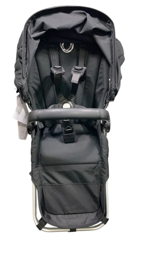 Bugaboo Donkey 5 Duo Extension Set, 2024, Aluminum, Midnight Black, Midnight Black, with Canopy - Image 3