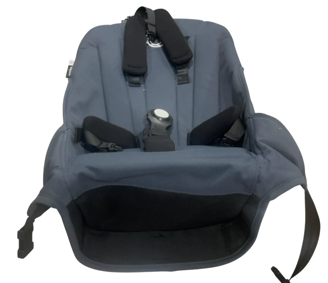 Bugaboo Donkey 5 Duo Extension Set, Black, Stormy Blue, Stormy Blue, 2025, with Canopy - Image 2