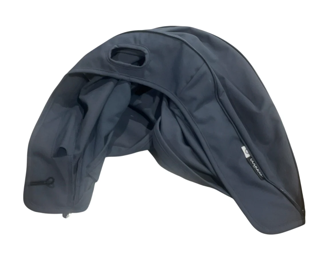 Bugaboo Donkey 5 Duo Extension Set, Black, Stormy Blue, Stormy Blue, 2025, with Canopy - Image 3