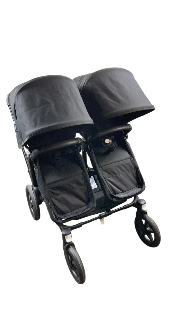 Bugaboo Donkey 5 Duo Stroller, 2023, Black, Midnight Black, Midnight Black