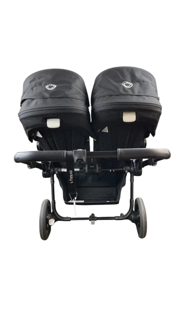 Bugaboo Donkey 5 Duo Stroller, 2023, Black, Midnight Black, Midnight Black - Image 3