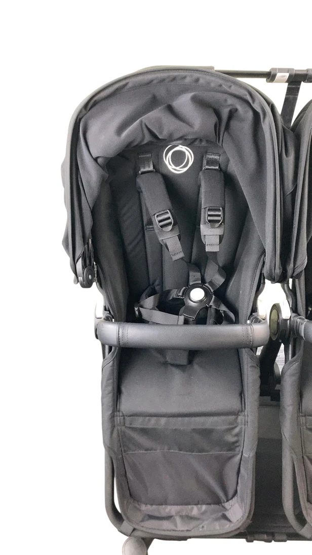 Bugaboo Donkey 5 Duo Stroller, 2023, Black, Midnight Black, Midnight Black - Image 6