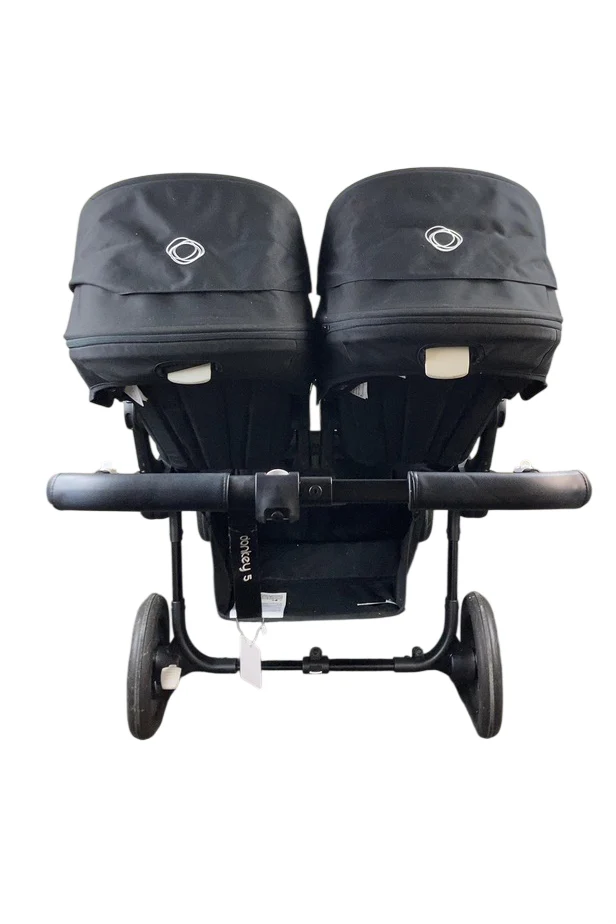 Bugaboo Donkey 5 Duo Stroller, 2023, Black, Midnight Black, Midnight Black - Image 5