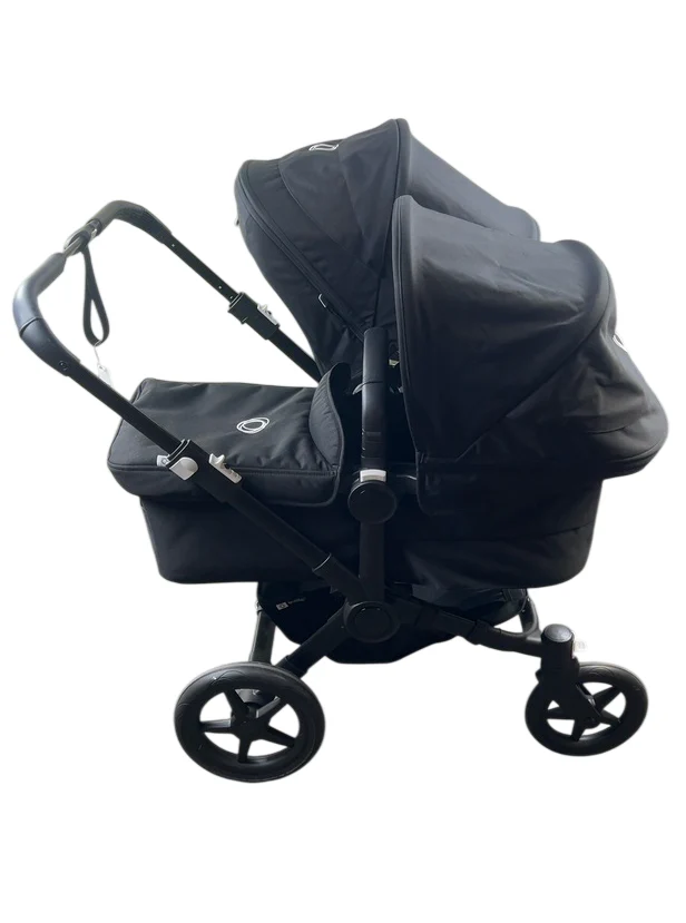 Bugaboo Donkey 5 Duo Stroller, 2023, Black, Midnight Black, Midnight Black - Image 2