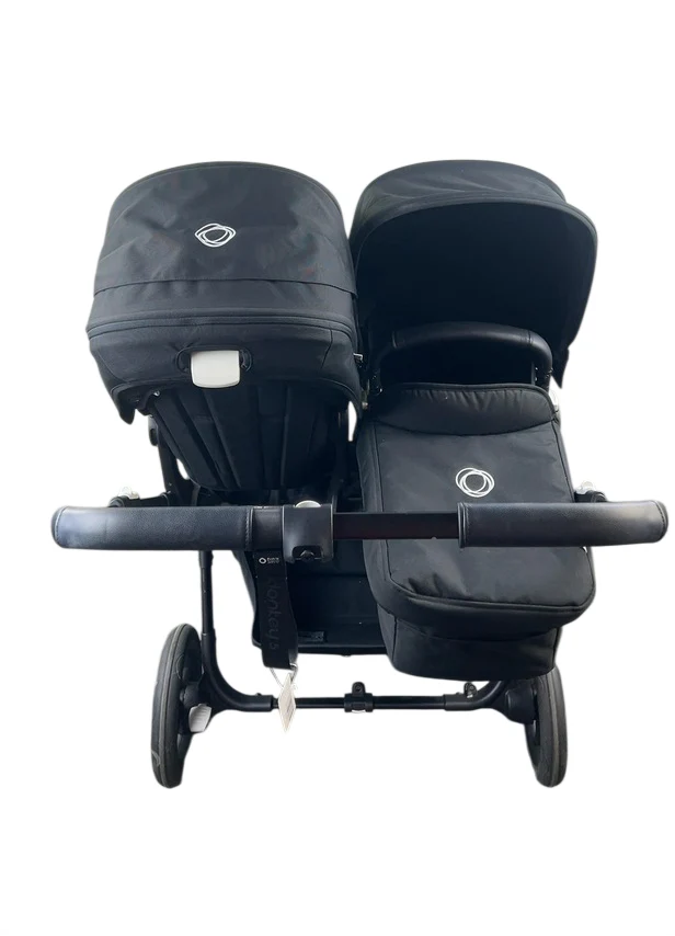 Bugaboo Donkey 5 Duo Stroller, 2023, Black, Midnight Black, Midnight Black - Image 3