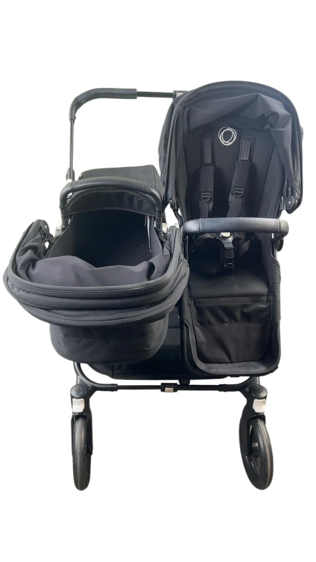 Bugaboo Donkey 5 Duo Stroller, 2023, Black, Midnight Black, Midnight Black - Image 6