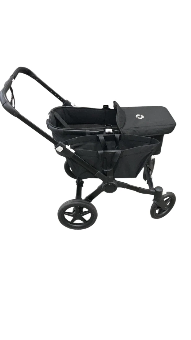 Bugaboo Donkey 5 Mono Stroller, 2021, Black, Midnight Black, Midnight Black