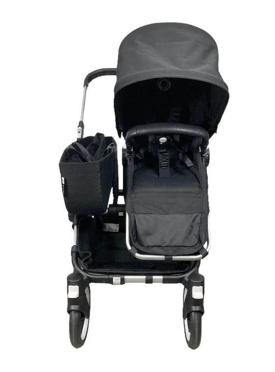 Bugaboo Donkey 5 Mono Stroller, 2024, Aluminum, Midnight Black, Midnight Black - Image 4