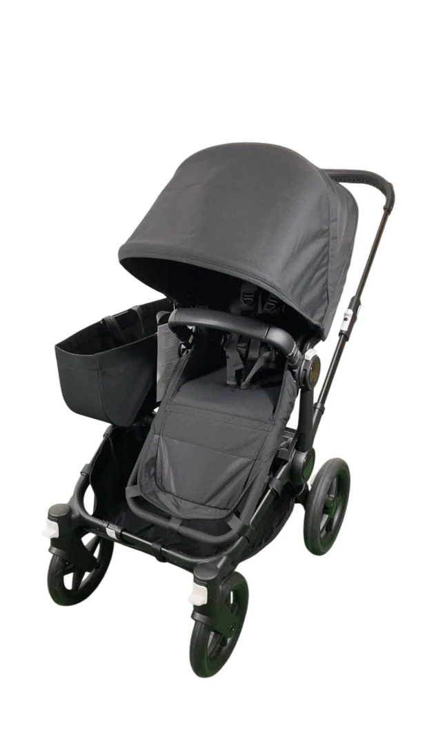 Bugaboo Donkey 5 Mono Stroller, 2024, Black, Midnight Black, Midnight Black
