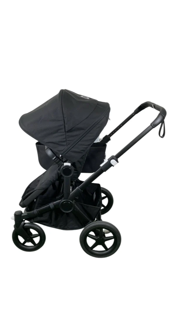 Bugaboo Donkey 5 Mono Stroller, 2024, Black, Midnight Black, Midnight Black - Image 3