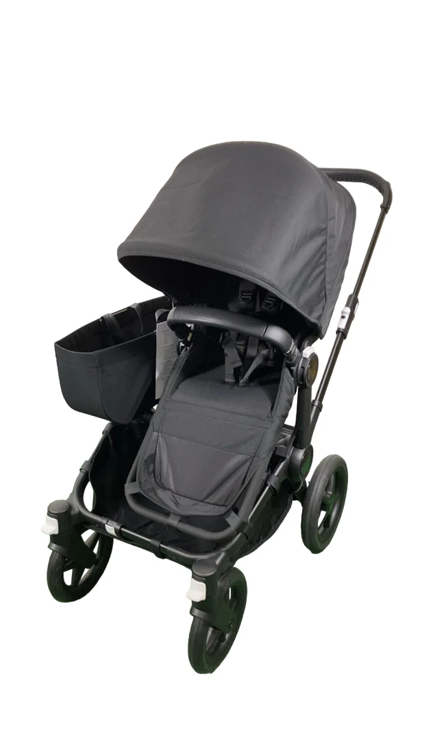 Bugaboo Donkey 5 Mono Stroller, 2024, Black, Midnight Black, Midnight Black