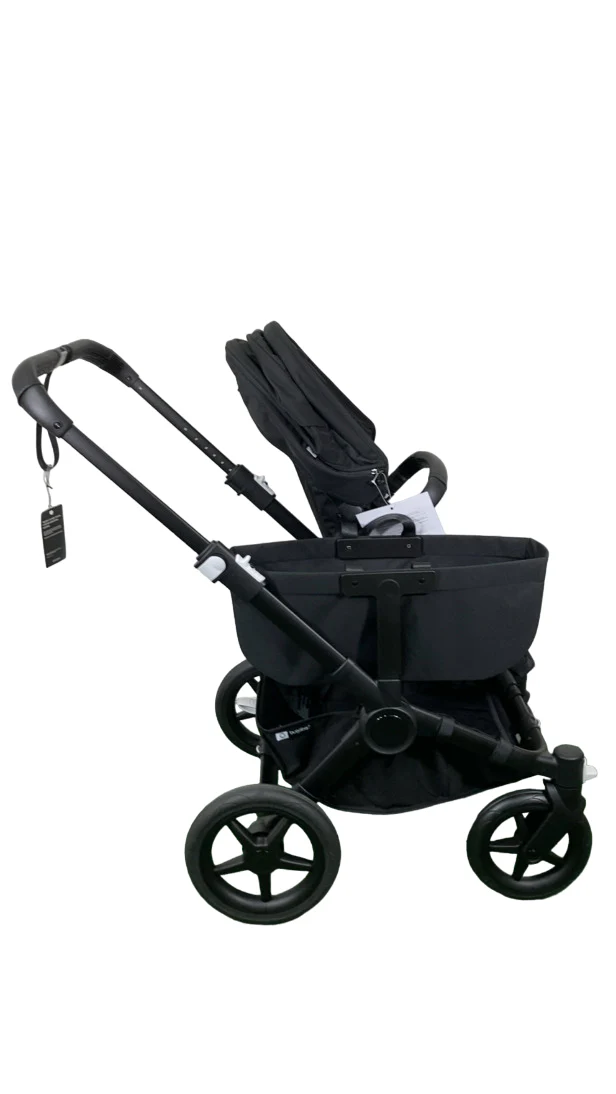Bugaboo Donkey 5 Mono Stroller, 2024, Black, Midnight Black, Midnight Black - Image 3