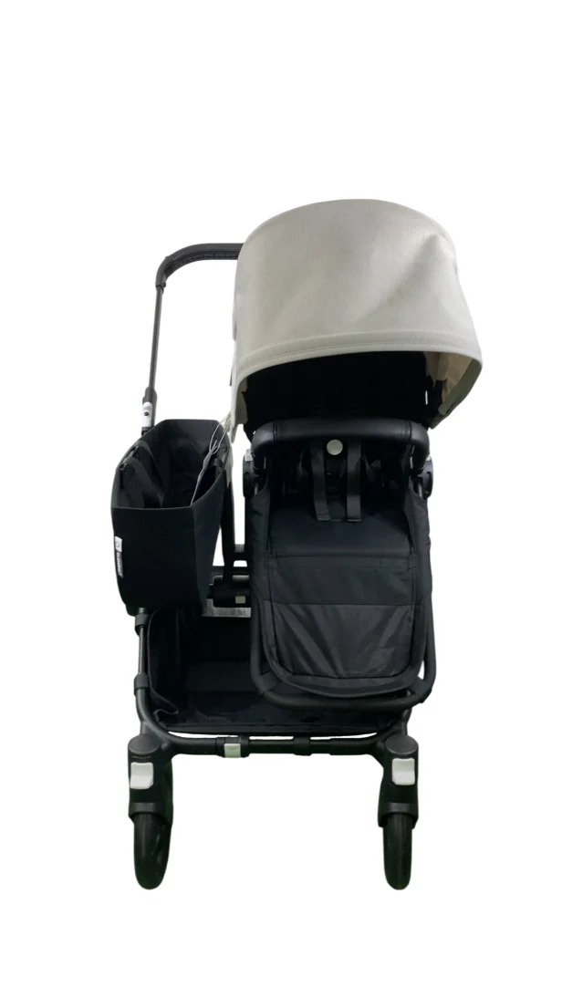 Bugaboo Donkey 5 Mono Stroller, 2024, Black, Midnight Black, Misty White - Image 5