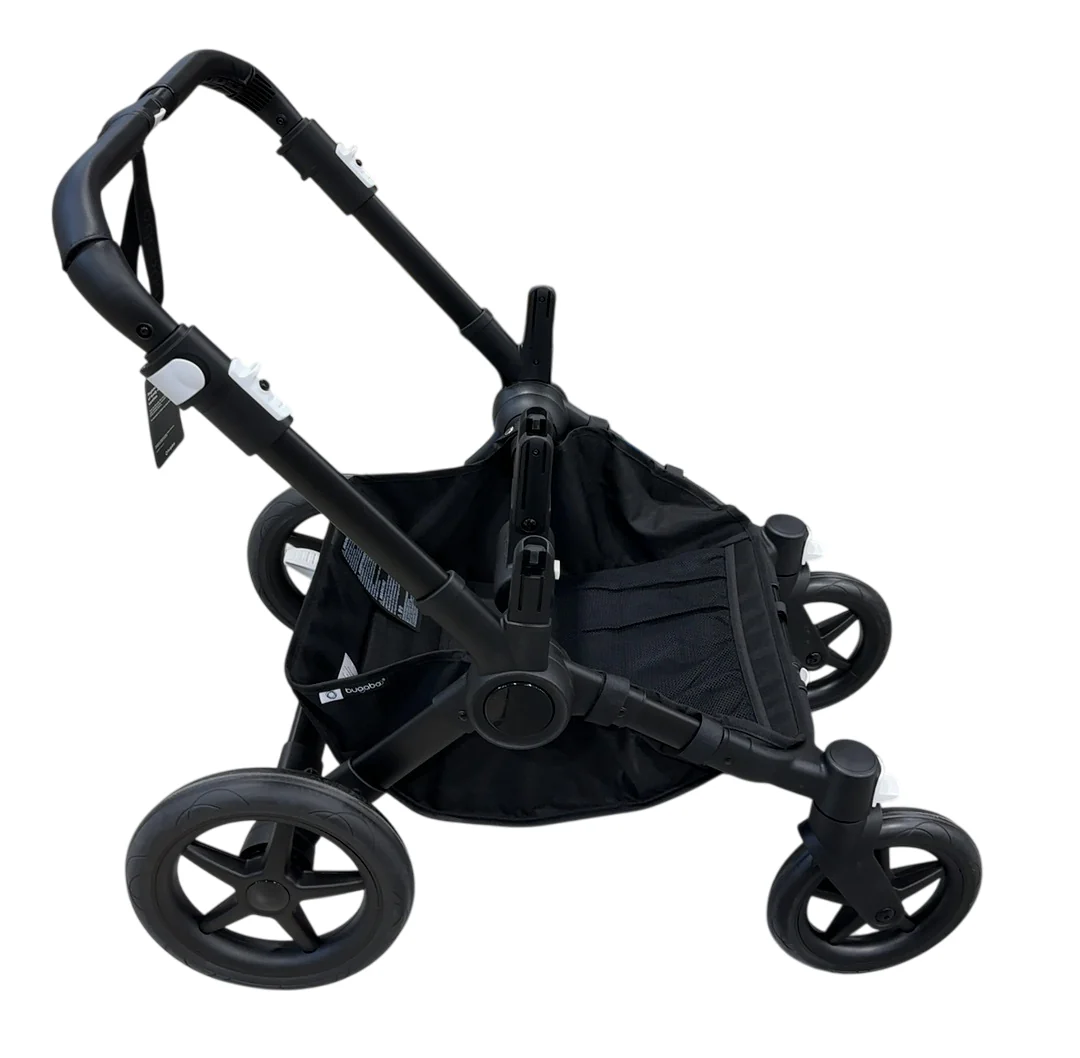 Bugaboo Donkey 5 Mono Stroller, 2024, Black, Midnight Black, Misty White - Image 2