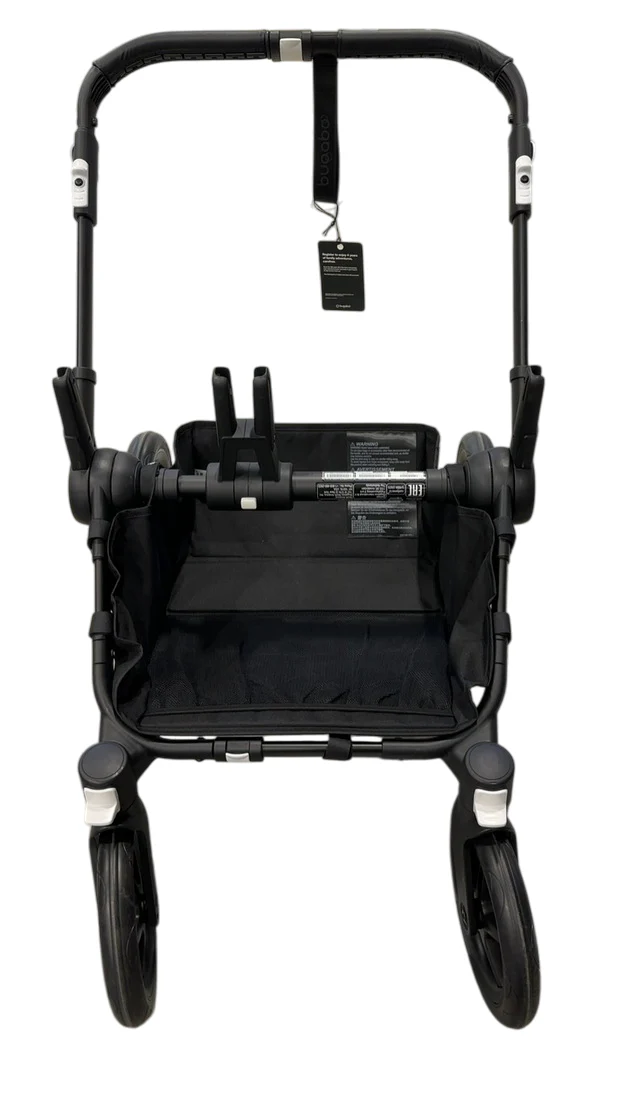 Bugaboo Donkey 5 Mono Stroller, 2024, Black, Midnight Black, Misty White - Image 3