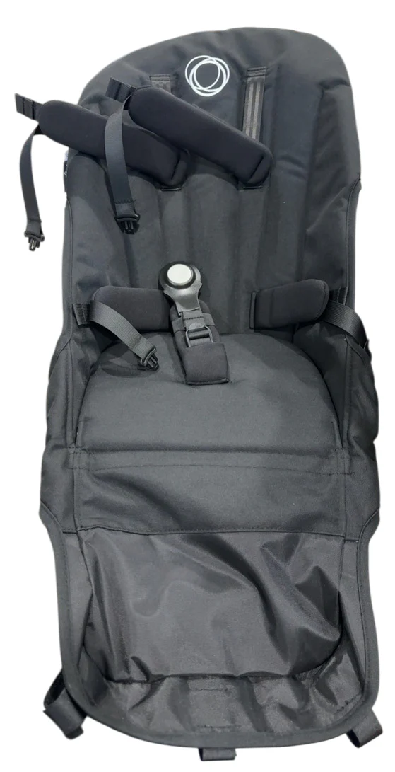 Bugaboo Donkey 5 Mono Stroller, 2024, Black, Midnight Black, Misty White - Image 5