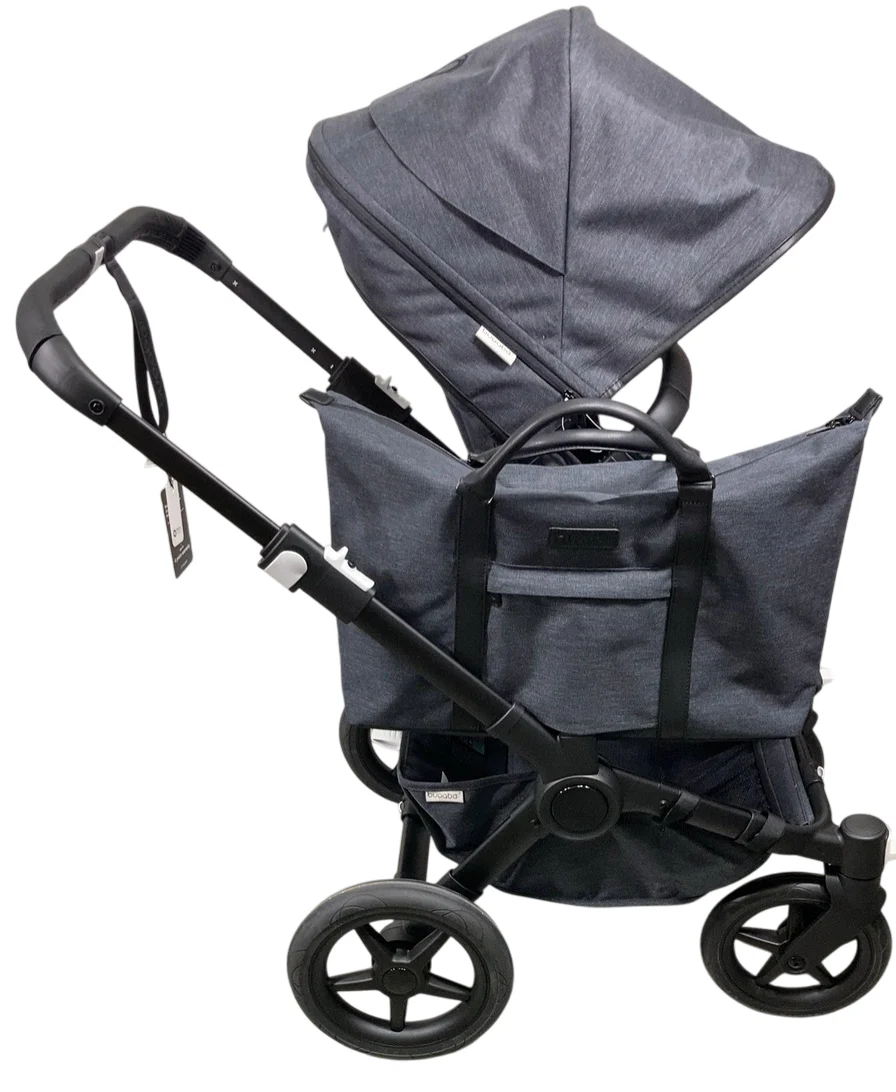 Bugaboo Donkey 5 Mono Stroller, 2024, Black, Washed Black, Washed Black - Image 2