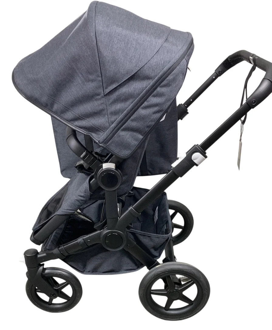 Bugaboo Donkey 5 Mono Stroller, 2024, Black, Washed Black, Washed Black - Image 3
