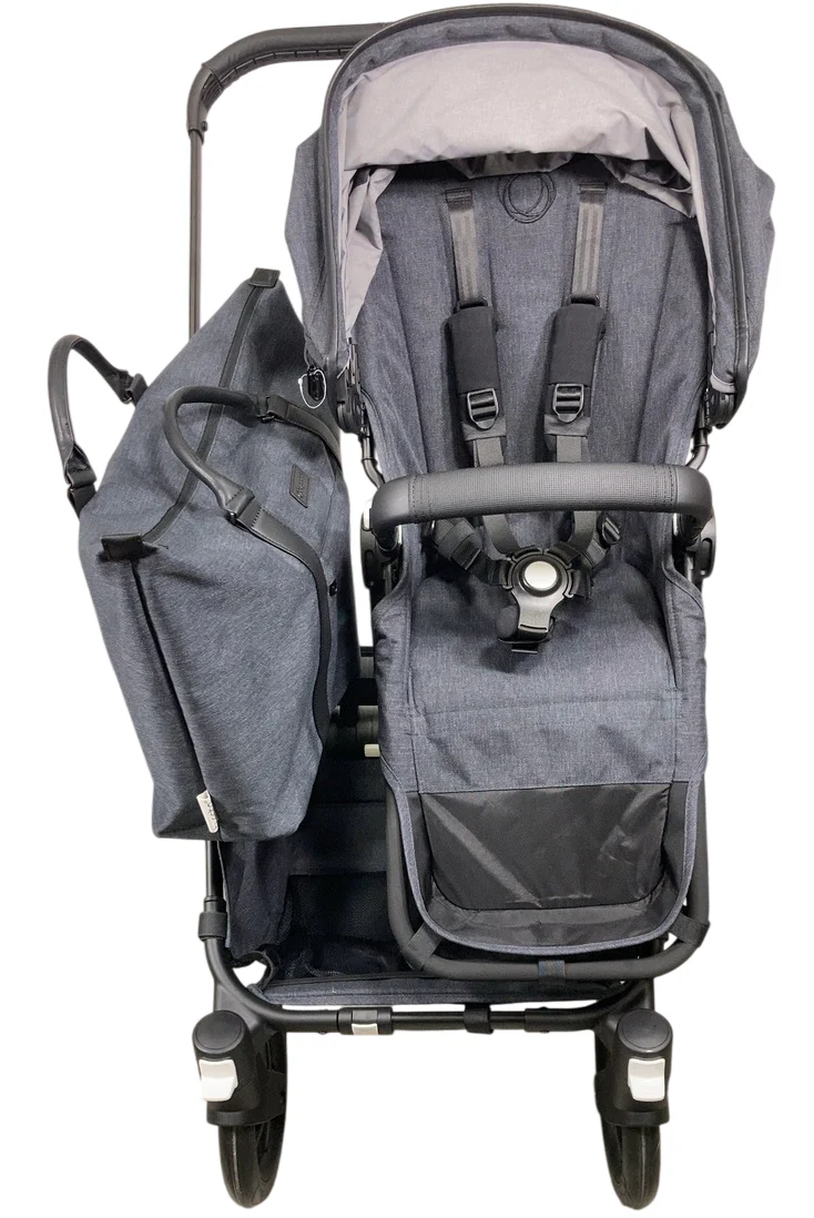 Bugaboo Donkey 5 Mono Stroller, 2024, Black, Washed Black, Washed Black - Image 5