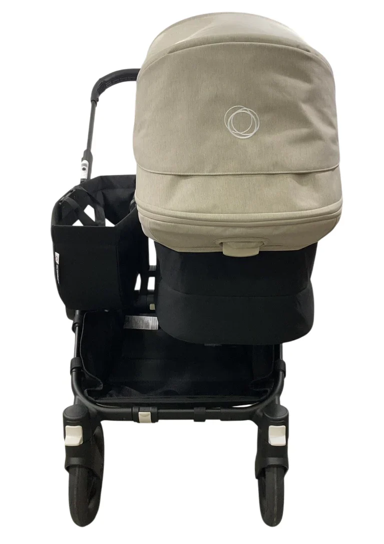 Bugaboo Donkey 5 Mono Stroller, 2025, Black, Midnight Black, Misty White - Image 5