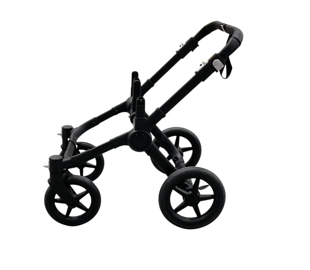 Bugaboo Donkey 5 Mono Stroller, 2025, Black, Midnight Black, Misty White - Image 3