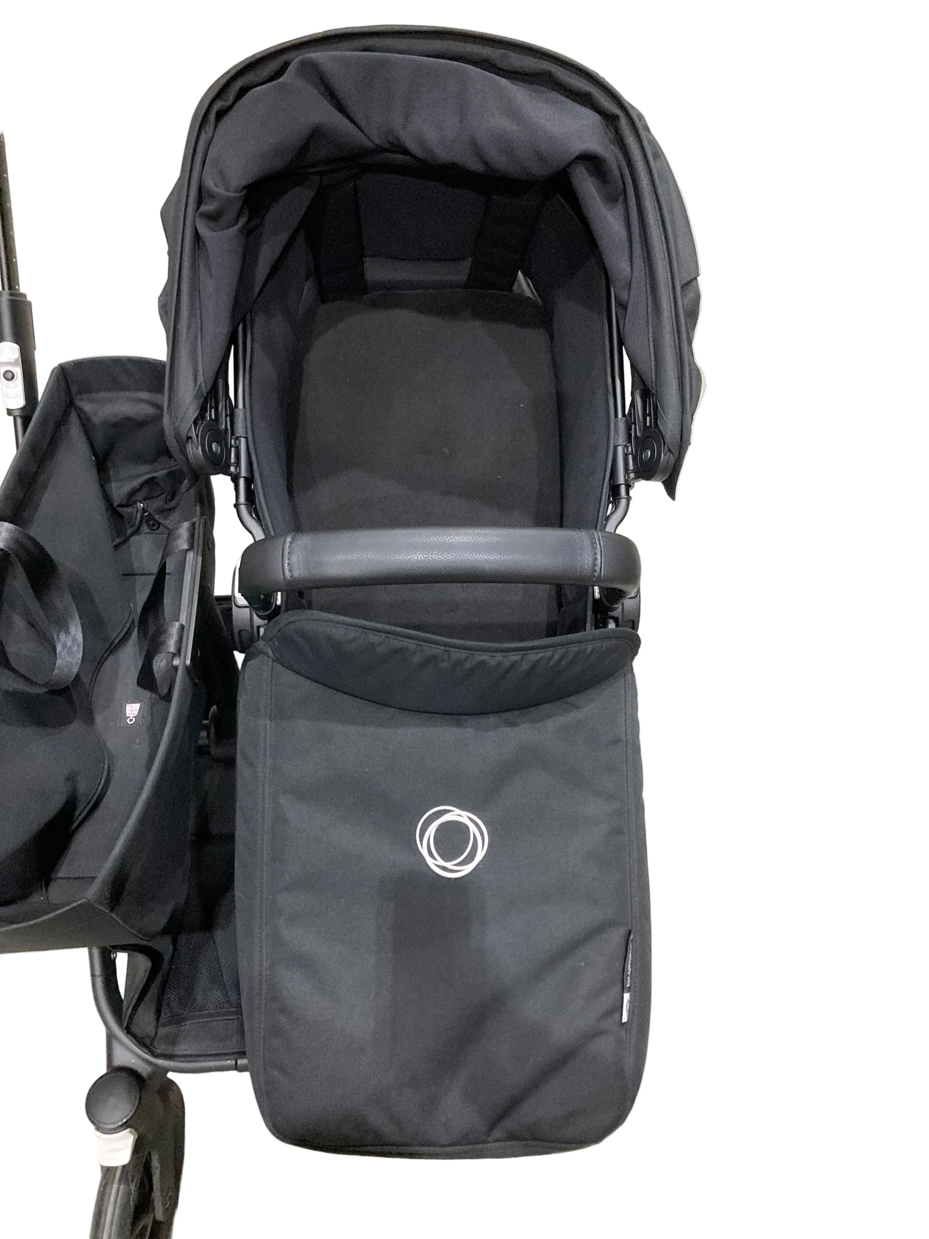 Bugaboo Donkey 5 Mono Stroller, Black, Black, Midnight Black, 2024 - Image 4