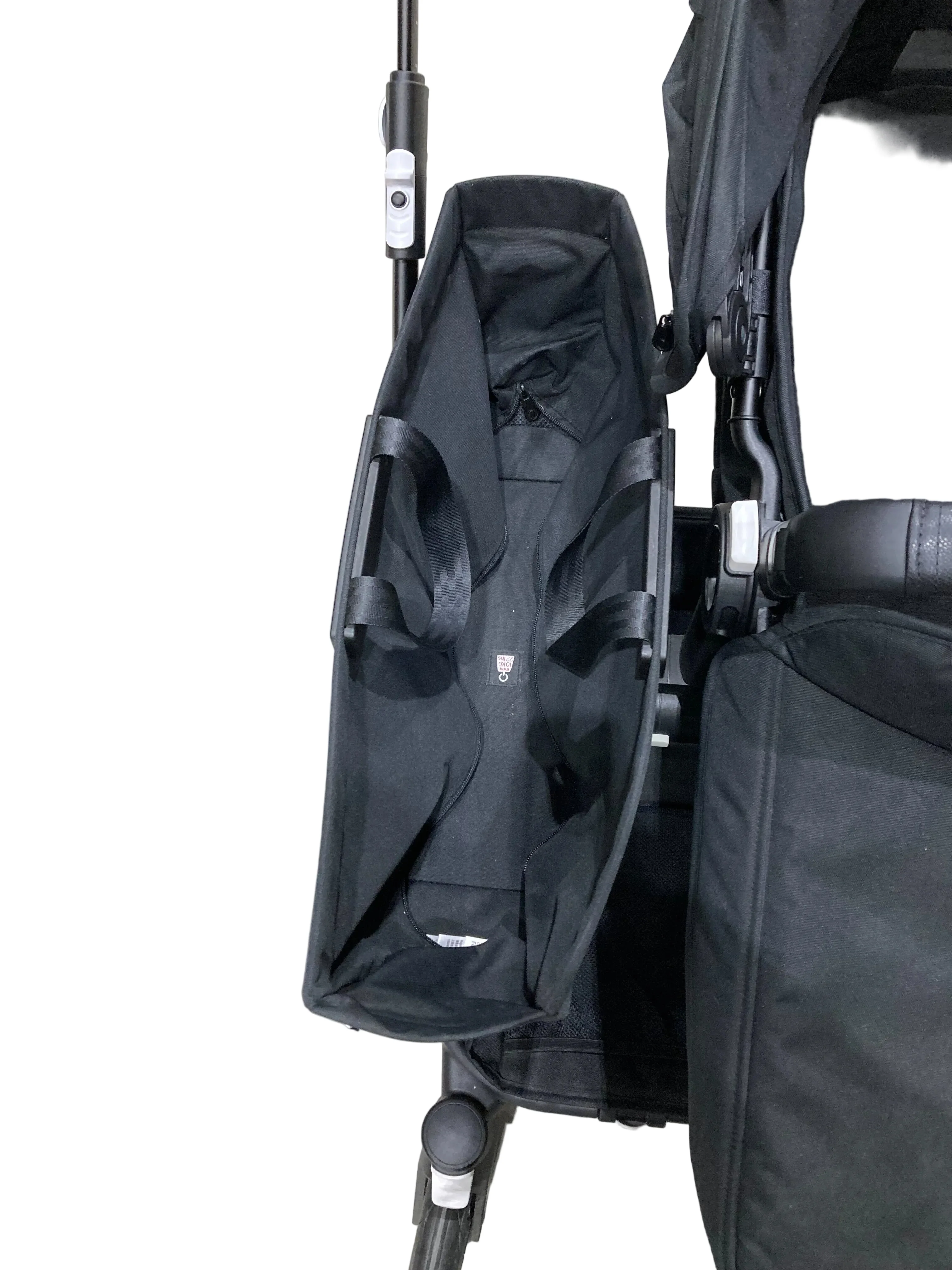 Bugaboo Donkey 5 Mono Stroller, Black, Black, Midnight Black, 2024 - Image 6