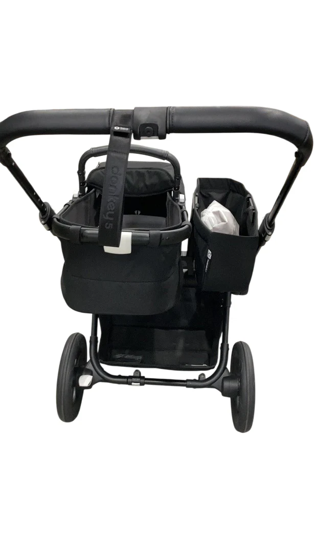 Bugaboo Donkey 5 Mono Stroller, Black, Midnight Black, Midnight Black, 2025 - Image 3