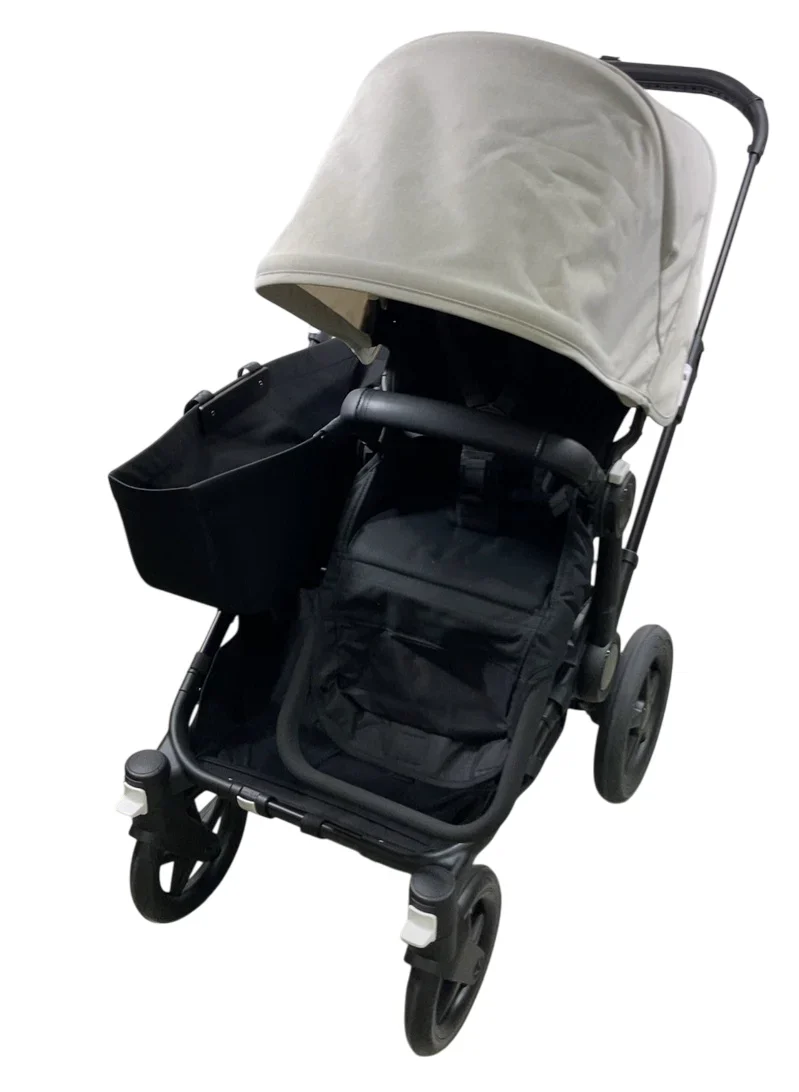Bugaboo Donkey 5 Mono Stroller, Black, Midnight Black, Misty White, 2024