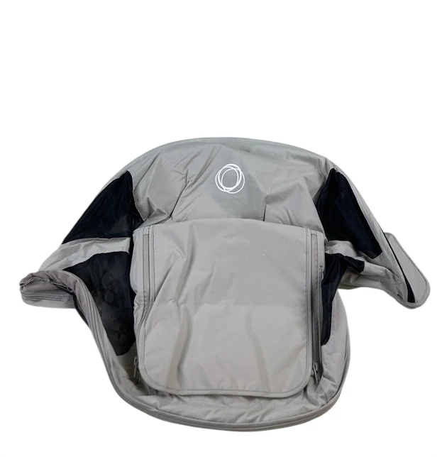 Bugaboo Donkey Breezy Sun Canopy, Arctic Grey - Image 2