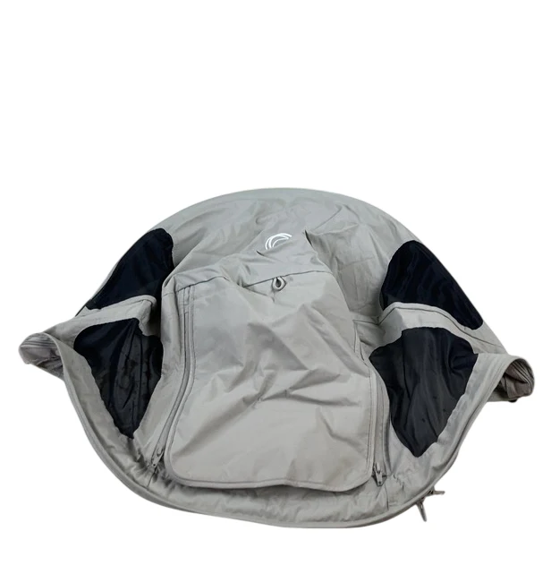 Bugaboo Donkey Breezy Sun Canopy, Arctic Grey - Image 2