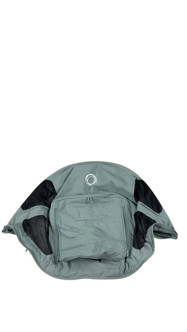 Bugaboo Donkey Breezy Sun Canopy, Pine Green - Image 3
