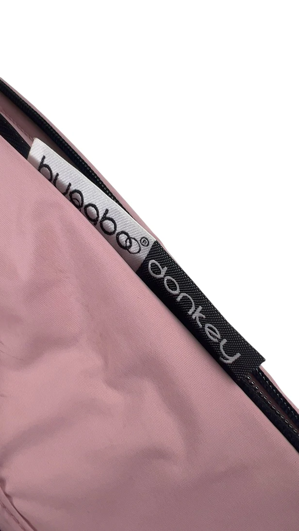 Bugaboo Donkey Breezy Sun Canopy, Soft Pink - Image 3